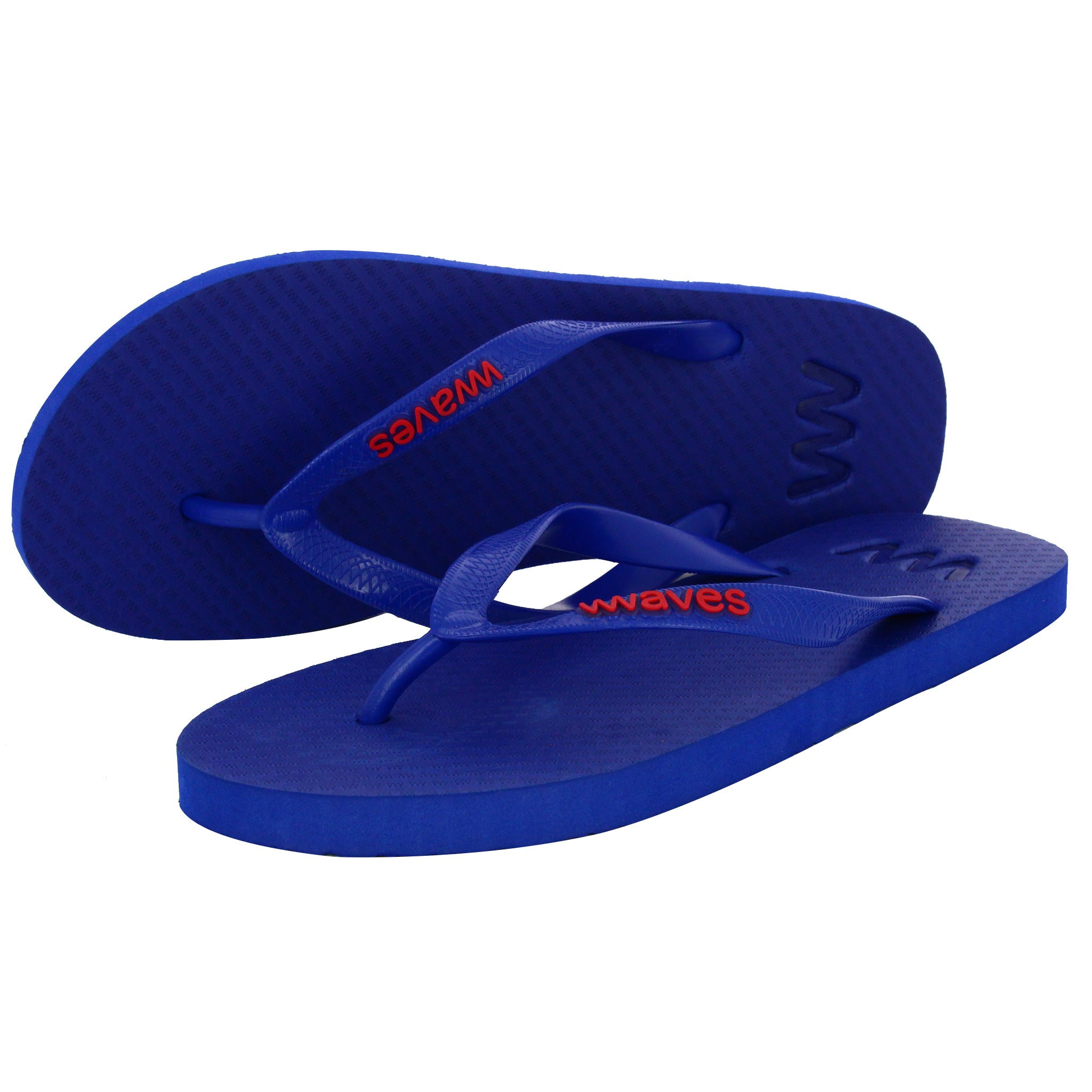 Cobalt Blue Classic Flip Flops, Unisex
